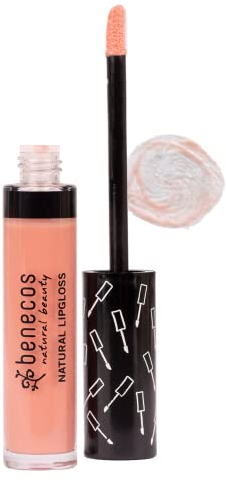Benecos - natural beauty 92416 - di bellezza naturale - lucidalabbra - oli vegetali e vitamina E - senza talco - glam naturale, 50 ml