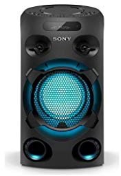 Sony MHC-V02 kompakter High Power Party Lautsprecher (One Box Hifi Music System) schwarz