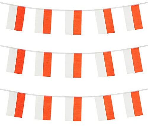 Mflagperft Drapeau de Pologne Petit Drapeau Décorations Poland Flag Banner
