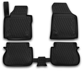 Passgenaue Premium Antirutsch Gummimatten Fußmatten für VW Caddy IV 2015-02/2020