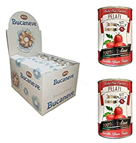 Bucaneve biscotti italienische Butterkekse mit Zucker Snack to go 16 x 28g | Friabili e dorati, einzeln verpackt, ideal für colazione, merenda, Büro, Schule oder Lunchbox, Gesamtnettogewicht 448 g