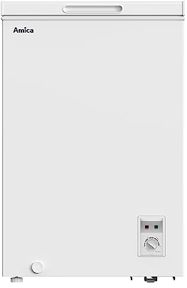 Amica GT 311 105 W Gefriertruhe / Weiß / 100 Liter / elektronische Steuerung / 1 Gefrierkorb