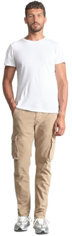 Le Temps des Cerises Pantalon Treillis Sami Beige Sable