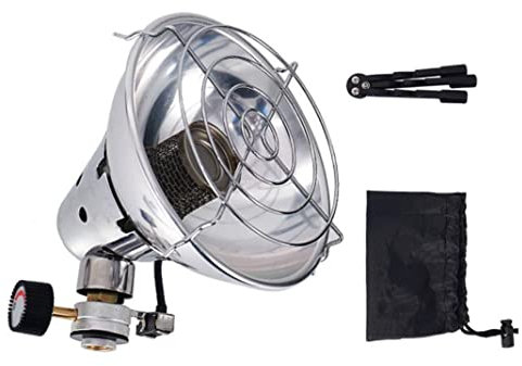 Portable Gas Heater Stove Stainless Steel Heating Warmer for Outdoor Camping Equipment..