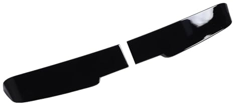 Becquet de Toit Arrière Double Porte de Grange Noir Brillant pour T5 T5.1 T6 T6.1 | Kit de Rebord d'aile de Micro Aéro Léger