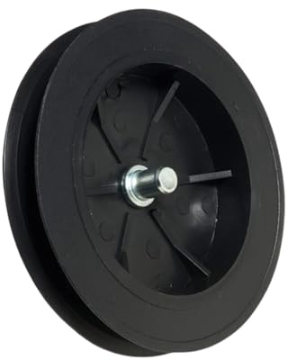 IdeaGenesis - Disco Persiana con espiga para Cintas de 14mm | Polea de Persianas para ejes 40mm | Disco con Espiga Metálica | Recambios y repuestos (Cinta 14mm con espiga, 140X40)