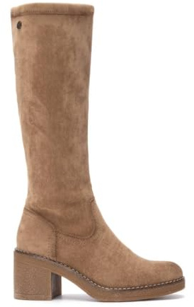 REFRESH - Bota Mujer Beige - Calzado Cómodo y Versátil - Moda casual - Modelo 17303702 (Talla 37)