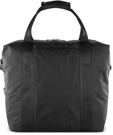 bugatti Elia Herren-Shopper aus Nylon, faltbare Tragetasche mit Tabletfach