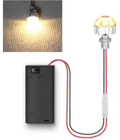Puppenhaus Beleuchtung LED Mini Puppenhausbeleuchtung Romantische Warmweiß Micro LED für Puppenhaus Dekoration, Vitrinen, Diy-Kunsthandwerk, Mikrohaus
