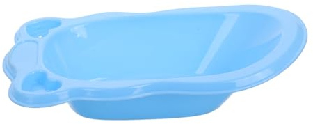 BESPORTBLE Vasca da Bagno per Bambole Giocattolo in Plastica Accessori Speciali, Design Carino, Portatile, per Giochi di Finzione e Viaggio
