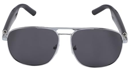 VGEBY Traduction AI Lunes Intelligentes, Support de Plus de 100 Langues, Lunettes de Traduction Intégrées en Haut-Parleur Micro pour Les Appels, Portable Portable Léger, fonctionnalité Photo UVB UVB