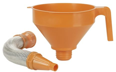 Embudo de plástico con boquilla Flexible, 6 cm de diámetro