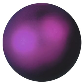 Euro Palms 8350129E Dekokugel 3,5 cm metallic 48x, violett