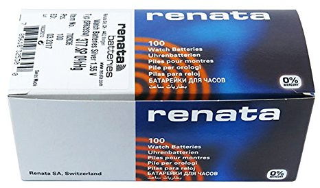 RENATA RE364 Silver Oxide Button Cell Battery 0% HG Mercury Free