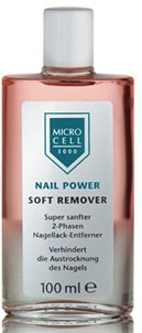Micro Cell 3000 Nail Power Soft Remover (Nagellackentferner), 100 ml