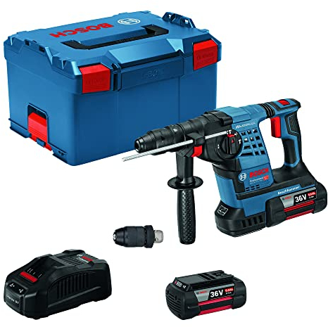 Bosch Professional marteau-perforateur sans-fil GBH 36 VF-Li plus 2x6.0 Ah