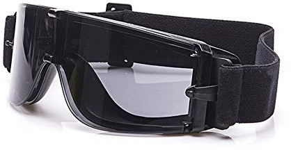 EnzoDate Ballistic X800 Army Safety Goggles 3 Lens Kit Military Sunglasses Anit-UV Combat War Game Eyeshields with Case