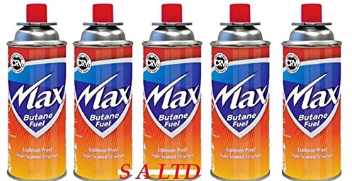 SI 28xMAX BUTANE GAS BOTTLES CANISTERS FOR PORTABLE STOVES COOKERS GRILL HEATERS
