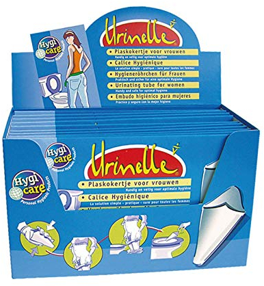 Urinelle Damen Einweg Reise Urinal Camping Frauenurinal Toilette 100% Biologisch 14