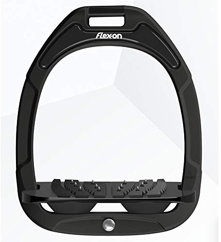 Flex-On Green Composite Ultra Grip Stirrups - Black