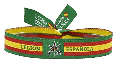 BDM Tygremband för män och kvinnor den spanska legionen med Spaniens flagga, justerbar, 5168,2, Ajustable, tyg