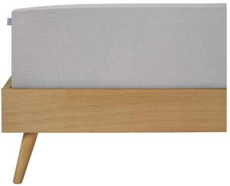 SCHIESSER Spannbettlaken 100x200 cm | 100% Baumwolle | Hellgrau | Rundumgummi | Edeljersey aus natürlicher Faser | weich & atmungsaktiv | pflegeleicht | OEKO-TEX® MADE IN GREEN