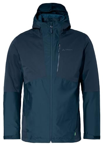 VAUDE Veste 3 en 1 Miskanti II pour Homme Double, Dark Sea Uni, XL
