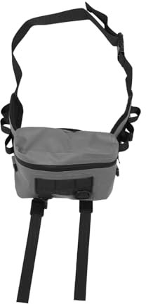 Toddmomy wasserdichte Angeltasche Für Herren Angel-Brusttasche Mit Rutenhalter Outdoor-hüfttasche Mit Viel Fassungsvermögen Zum Fliegenfischen Für Angelausrüstung