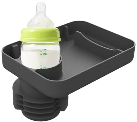 Portavasos de silicona para coche, bandeja para asiento de coche para niños | Bandeja de silicona para asiento de coche para niños,Portabotellas engrosado, organizador que ahorra espacio para tazas de