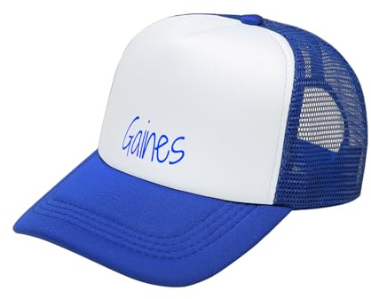 HLCYANYA Casquette de Baseball personnalisée pour Enfants, Casquette de Camionneur personnalisée avec nom et Texte pour garçons et Filles, Snapback réglable, Maille Respirante adaptée à l'été