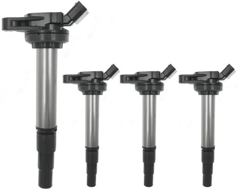 Bobine d'allumage pour Moto Lot 4 Bobines D'allumage 90919-02258 pour Corolla 9091902258 UF-596 UF-619(X4 Coil)