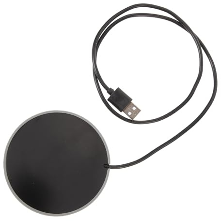 ZUNOXAZ Scalda Tazza USB Automatico con Piastra Riscaldante per Ufficio e Casa Pad Riscaldante per Mug Tazze in Inossidabile e Latte Consumo Energetico Ridotto e Resistente