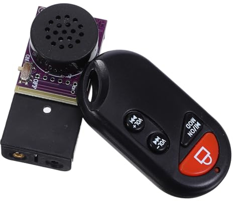 NUOBESTY Creatore di Suoni di Grilli con Telecomando Dispositivo Impercettibile per Scherzi con Effetti Realistici di Cinguettio Generatore di Rumori Divertenti per Aule Uffici o Feste Casa