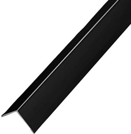 Coayuou Profile Alu d'angle 90cm* 3pièces Protection Coin Adhesive Baguettes D Angle pour Murs Et Meubles - Idéal pour Protéger Les Coins des Meubles, Table Basse Et Étagères(Style 1,20x20mm)