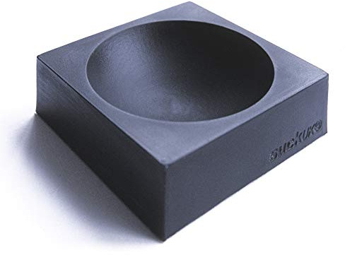 Suck UK - Cenicero de Goma, Color Negro