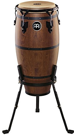 Meinl Percussion Traditional Series Conga - Mittelgroße Handtrommel - Mit Büffelfell - Durchmesser 11 Zoll - Siam Eiche, Cubano Retro (HTC11WB-M) | 11 Zoll Quinto, 8 mm Spannschrauben, 5 mm TTR-Rim, Inklusive Zubehör, mit Büffelfell, Siam Eiche