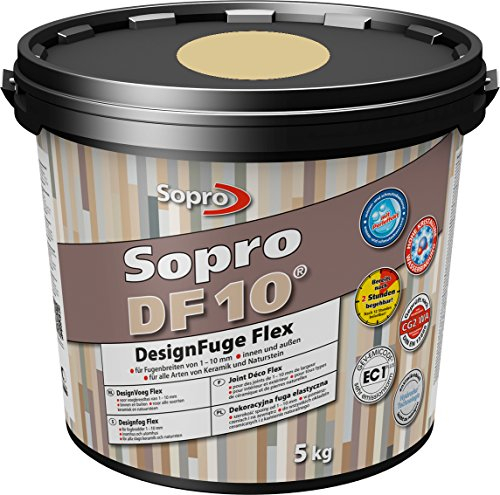 Mortier - Joint SOPRO DF10 Beige Déco Flex - 5 kg