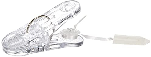 amscan 2436902 - Pinza de peso para globos, 30 g, clip para globos con cuerda, globo de aluminio