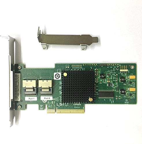 LSI 9200-8i PCI Express SAS Card, SAS2008 Controller, 8-Port SATA 6Gbs
