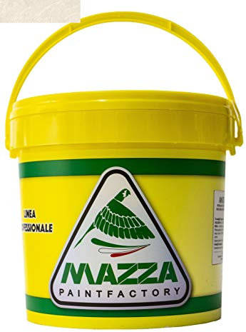 MAZZA Pittura Decorativa Le Velature Lt 5 Colorificio Vernice Effetto Velato Nuvolato Semicoprente Pareti Interne Idropittura Murale Colorata Opaca (Grigio1 Vl6109)