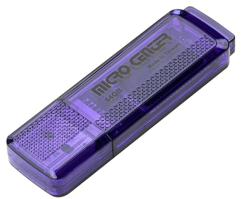 INLAND Micro Center SuperSpeed Single Pack 64GB USB 3.0 Flash Drive Gum Size Memory Stick Thumb Drive Data Storage Jump Drive (64G)