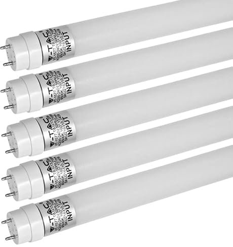 ZONE LED SET - LED Röhre 150cm, kaltweiß (6500 K), 2100 Lumen, T8, G13-20W (ersetzt 58W), inklusive Starter, LED-TUBE Leuchtstoffröhre Neonröhre Leuchte Röhrenlampe, 5-er Pack