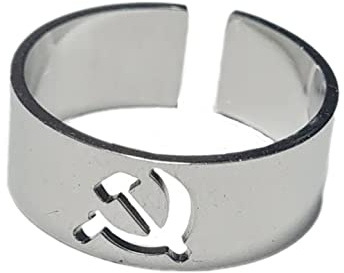 Anillo Comunista - Martillo y Hoz