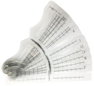 MOTHNUR 12stücke Augenbrauenschablonen Formwerkzeuge Für Augenbrauen Schablonen Für Diy Make-up Transparente Schönheitswerkzeuge Für Anfänger
