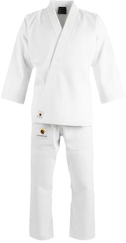 Strength Pro Karate Uniform Kids & Adults Lightweight Martial Arts Judo Taekwondo Uniform White Karate Gi for Trainning