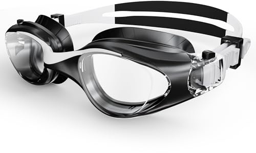 HIGAHY Gafas de Natación para Niños - Gafas de Piscina para Niños y Niñas de 6 a 14 Años, Antivaho y Protección UV Ajustable Suave Gafas, Ideales para Nadar y Bucear