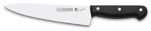 3 CLAVELES CUCHILLO COCINERO UNIBLOCK 30 cm - 12 FH 3C
