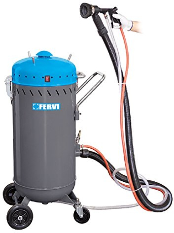 SABBIATRICE FERVI 0462 CON ASPIRATORE MONOFASE SABBIA E RECUPERA