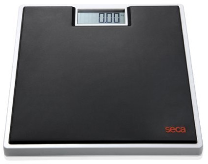 Seca Clara 803 Digital Personal Scale with Black Rubber Coating by Seca Scales