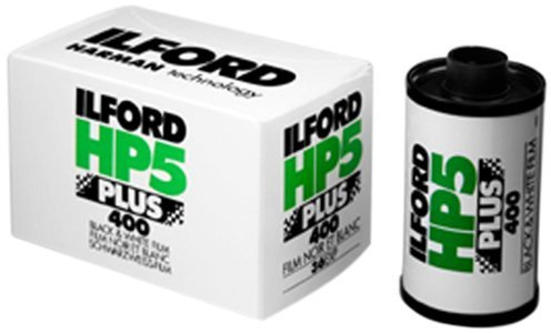 Ilford HP5 Plus Black and White Negative Film (35mm Roll Film, 36 Exposures, 50 Pack) by Ilford